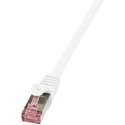 Wentronic CAT6 Netwerkkabel - RJ45 - Wit - 0.5 m