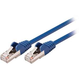 Valueline VLCP85121L025 netwerkkabel 0,25 m Cat5e SF/UTP (S-FTP) Blauw