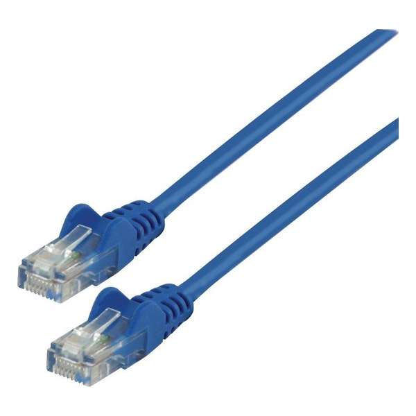 UTP CAT 5e netwerk kabel 2,00 m blauw