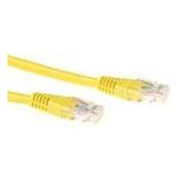 ACT Gele 2 meter LSZH UTP CAT6 patchkabel met RJ45 connectoren