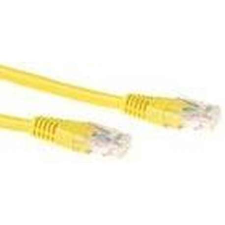 ACT Gele 2 meter LSZH UTP CAT6 patchkabel met RJ45 connectoren