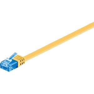 Wentronic CAT6A Netwerkkabel - RJ45 - Geel - 5 m