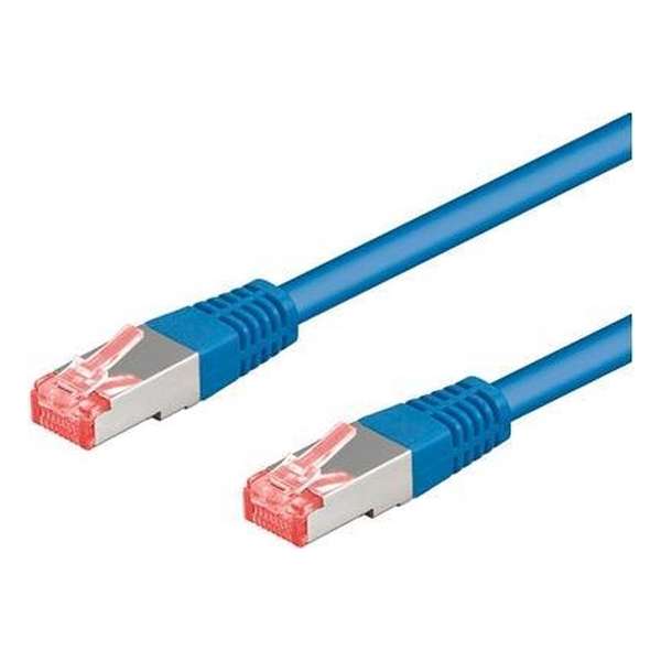 Wentronic 93211 - Cat 6 UTP-kabel - RJ45 - 0.25 m - Blauw