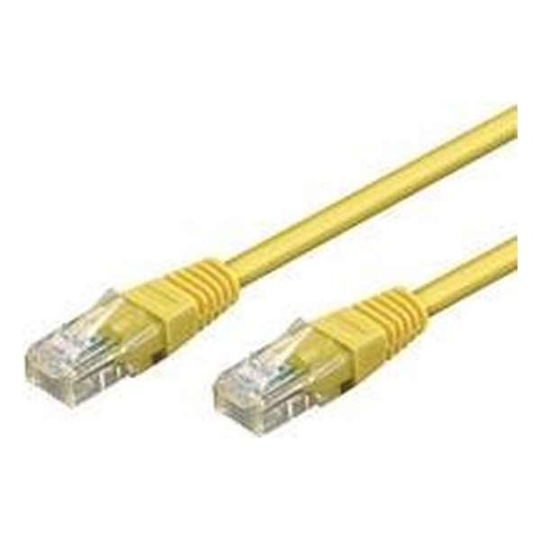 Wentronic CAT6 Netwerkkabel - RJ45 - Geel - 3 m