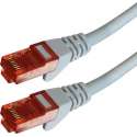 Wentronic CAT6 Netwerkkabel - RJ45 - Grijs - 3 m