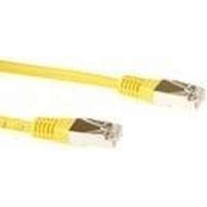 ACT Patchcord SSTP Category 6 PIMF, Yellow 30.00M 30m Geel netwerkkabel