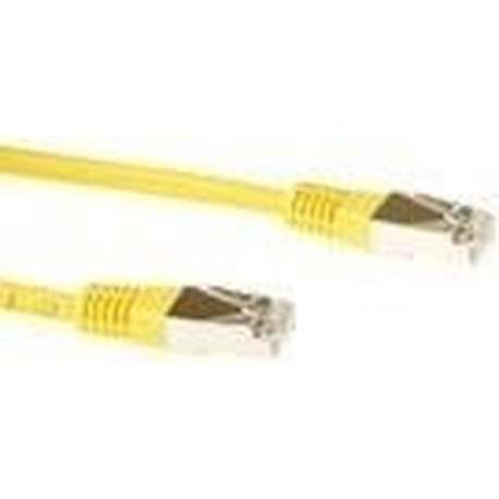 ACT Patchcord SSTP Category 6 PIMF, Yellow 30.00M 30m Geel netwerkkabel