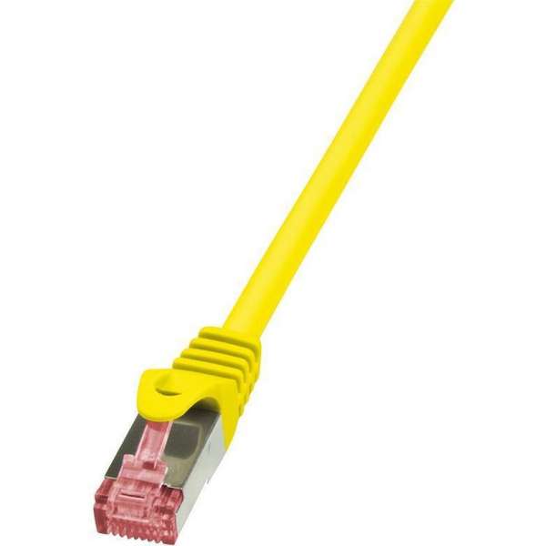 Logilink  - Netwerkkabel - RJ45 - 0,25 m - Geel