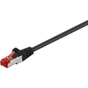 Valueline VLCP85227B30 netwerkkabel 3 m Cat6 S/FTP (S-STP) Zwart