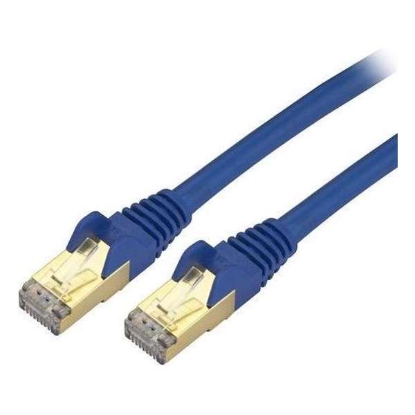 StarTech.com C6ASPAT14BL netwerkkabel 4,3 m Cat6a U/FTP (STP) Blauw