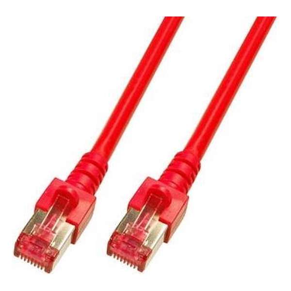 Techtube Pro - Internetkabel S/FTP CAT6 - rood - 10 meter