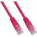 Techtube Pro - Internetkabel UTP CAT.5e - roze - 2 meter