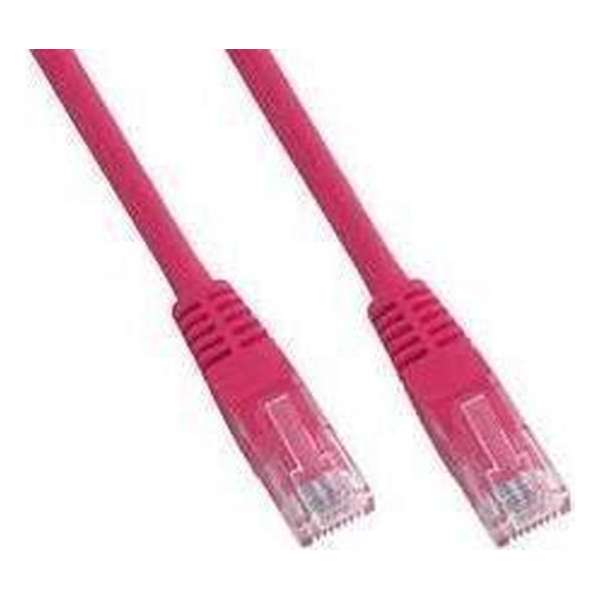 Techtube Pro - Internetkabel UTP CAT.5e - roze - 2 meter