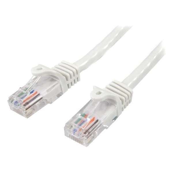 StarTech.com Cat5e Ethernet netwerkkabel met snagless RJ45 connectors UTP kabel 7m wit