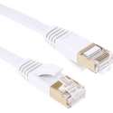 2M Ethernet Netwerk Kabel CAT7 | Gold Plated |  Wit / White |  Tot 10GBps |Snelle LAN RJ45 Kabel| Premium Kwaliteit