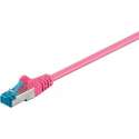 CAT6a S/FTP (PIMF) 10m roze