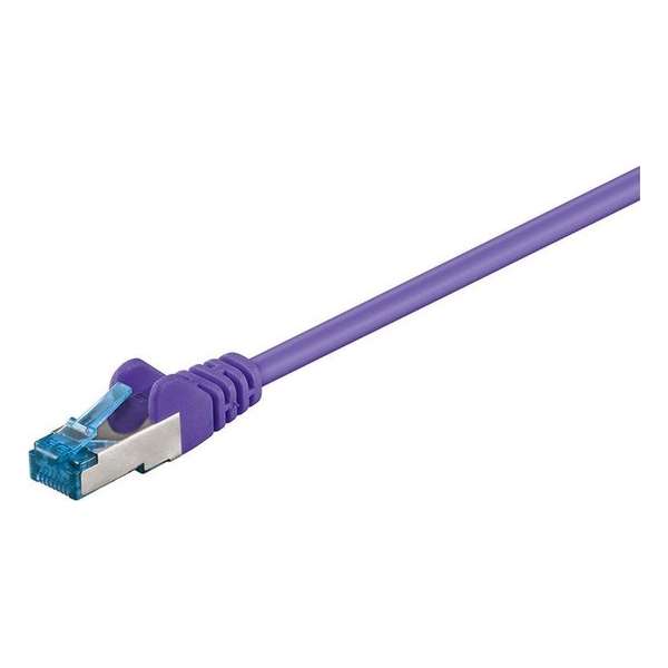 Goobay 94156 netwerkkabel 15 m Cat6a S/FTP (S-STP) Paars