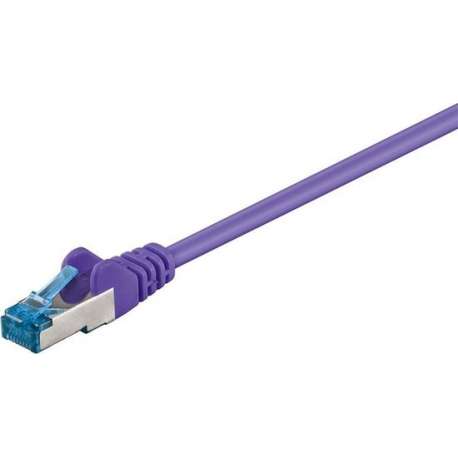 Goobay 94156 netwerkkabel 15 m Cat6a S/FTP (S-STP) Paars