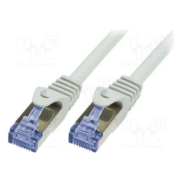 LOGILINK - netwerkkabel - CQ3062S - S/FTP CAT6A - 30.00m - grijs