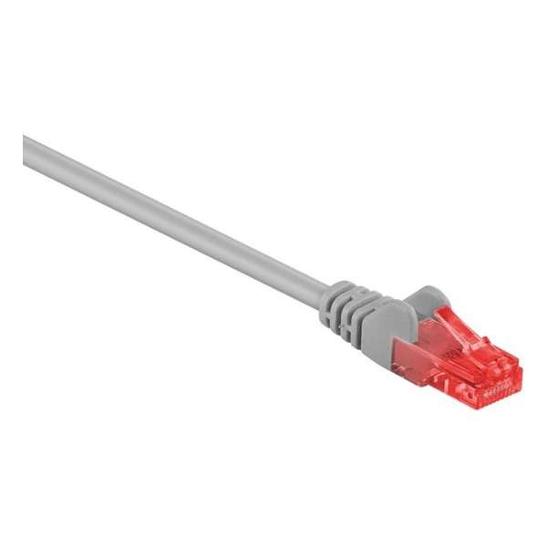 Wentronic CAT6 Netwerkkabel - RJ45 - Grijs - 10 m