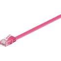 Wentronic CAT6 Netwerkkabel - RJ45 - Magenta - 2 m