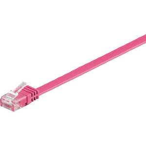 Wentronic CAT6 Netwerkkabel - RJ45 - Magenta - 2 m