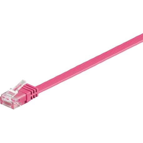 Wentronic CAT6 Netwerkkabel - RJ45 - Magenta - 2 m