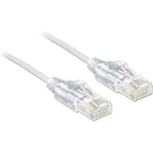 DeLOCK 83781 netwerkkabel 1 m Cat6 U/UTP (UTP) Wit