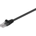 Wentronic CAT5E Netwerkkabel - RJ45 - Zwart - 2 m