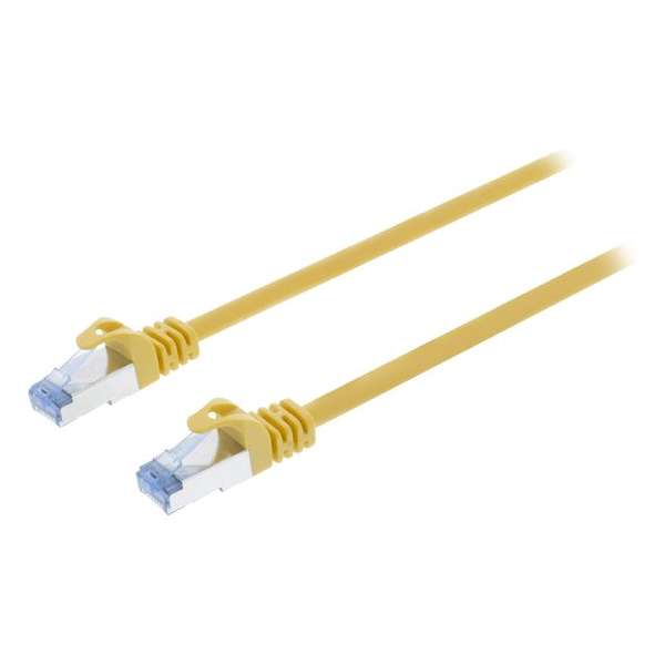 CAT6a S/FTP Netwerkkabel RJ45 (8/8) Male - RJ45 (8/8) Male 1.00 m Geel