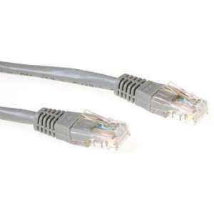 ACT Grijze 20 meter UTP CAT6 patchkabel met RJ45 connectoren