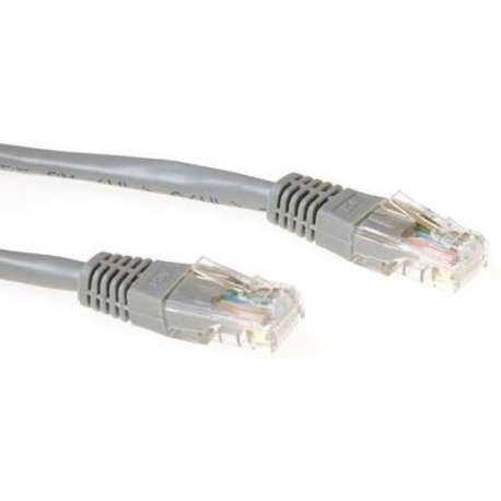 ACT Grijze 20 meter UTP CAT6 patchkabel met RJ45 connectoren