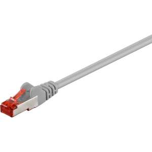 Wentronic 50891 - Cat 6 UTP-kabel - RJ45 - 10 m - Grijs