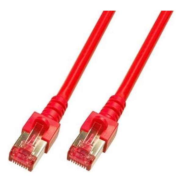 Techtube Pro - Internetkabel S/FTP CAT6 - rood - 25 meter