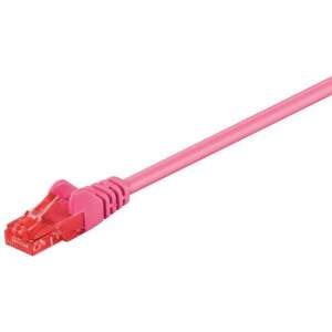 Wentronic CAT6 Netwerkkabel - RJ45 - Magenta - 5 m