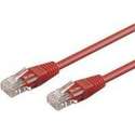 Wentronic CAT6 Netwerkkabel - RJ45 - Rood - 1 m