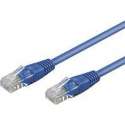 Wentronic CAT6 Netwerkkabel - RJ45 - Blauw - 3 m