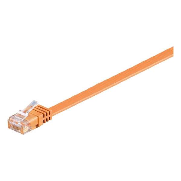 Wentronic CAT6 Netwerkkabel - RJ45 - Oranje - 10 m