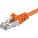 Goobay CAT 5-1500 FTP 15.0m netwerkkabel 15 m Oranje