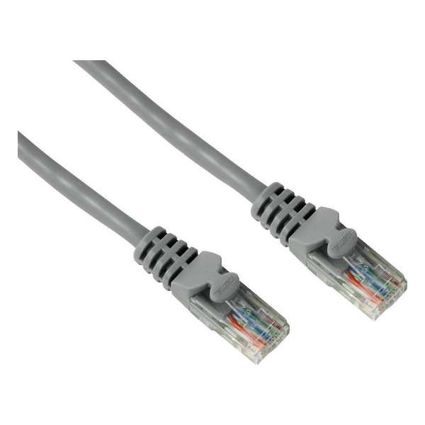 Hama CAT 5e Patch Cable UTP, 15 m, Grey netwerkkabel Grijs