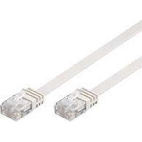 Wentronic CAT6 Netwerkkabel - RJ45 - Wit - 3 m