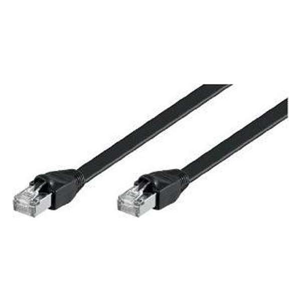 Wentronic CAT6 Netwerkkabel - RJ45 - Zwart - 1.5 m