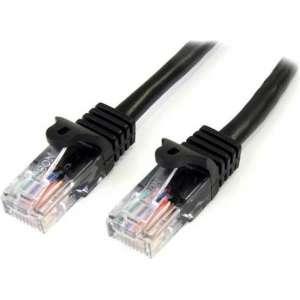 Startech 45PAT1MBK - Cat 5 UTP-kabel - RJ45 - 1 m - Zwart