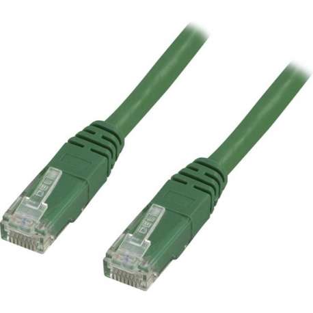 DELTACO TP-62G Cat6 U/UTP Netwerkkabel LSZH - Groen - 2 meter