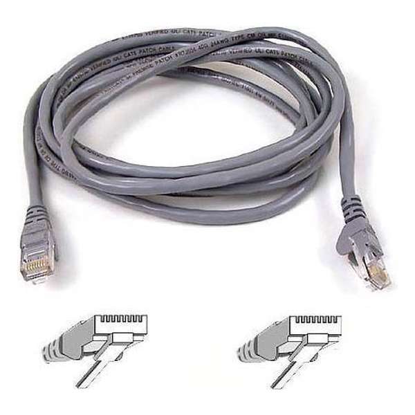 Belkin A3L980B01M - UTP Patch kabel - Cat.6 / 1 meter / Grijs