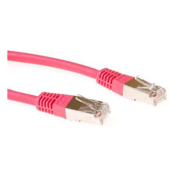 ACT CAT6 S/FTP netwerkkabel  10 meter - Rood