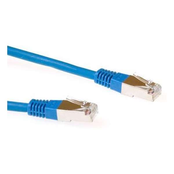 ACT CAT5E F/UTP netwerkkabel  10 meter - Blauw