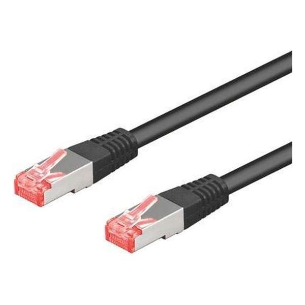 Wentronic 93215 - Cat 6 UTP-kabel - RJ45 - 0.25 m - Zwart