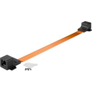 Goobay - UTP RJ45 Deur/Raam adapter - 0,25 meter