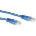 ACT Blauwe 15 meter UTP CAT6 patchkabel met RJ45 connectoren